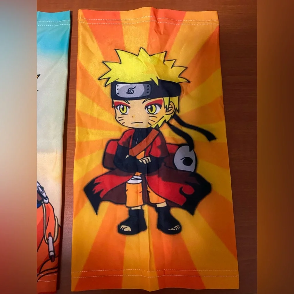2 Naruto neck gaiters